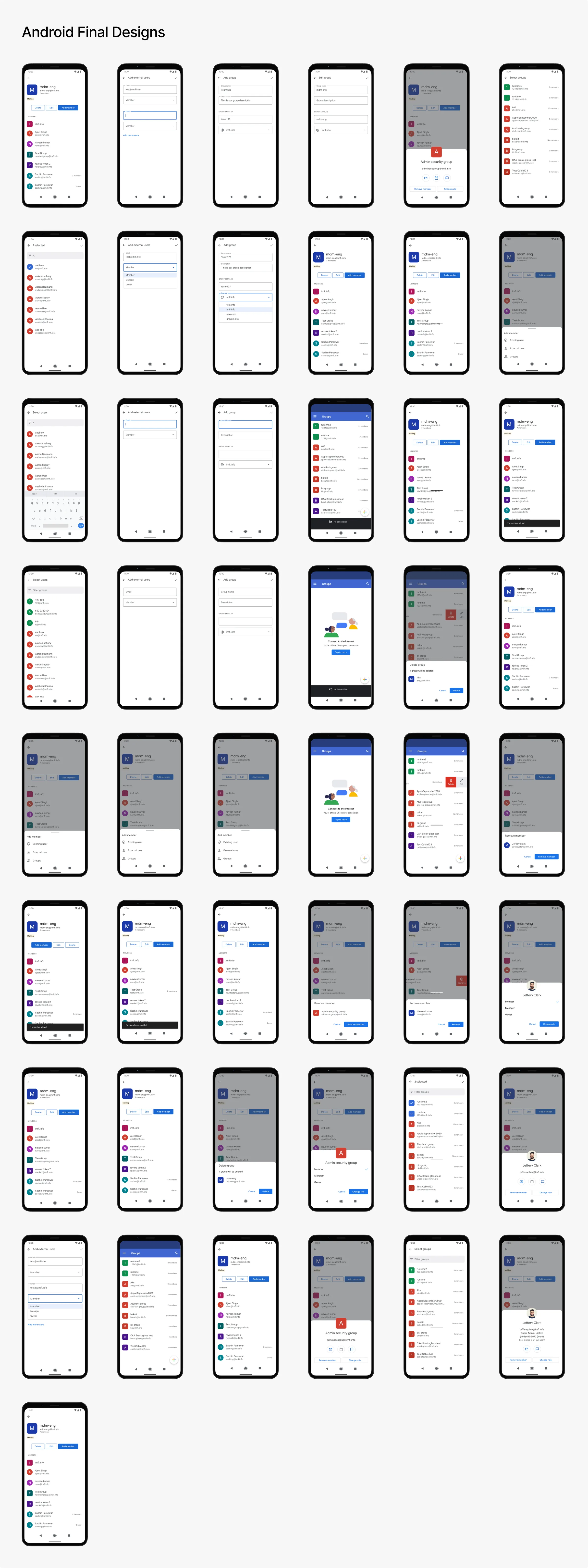 Google — Final Design and Handoff
