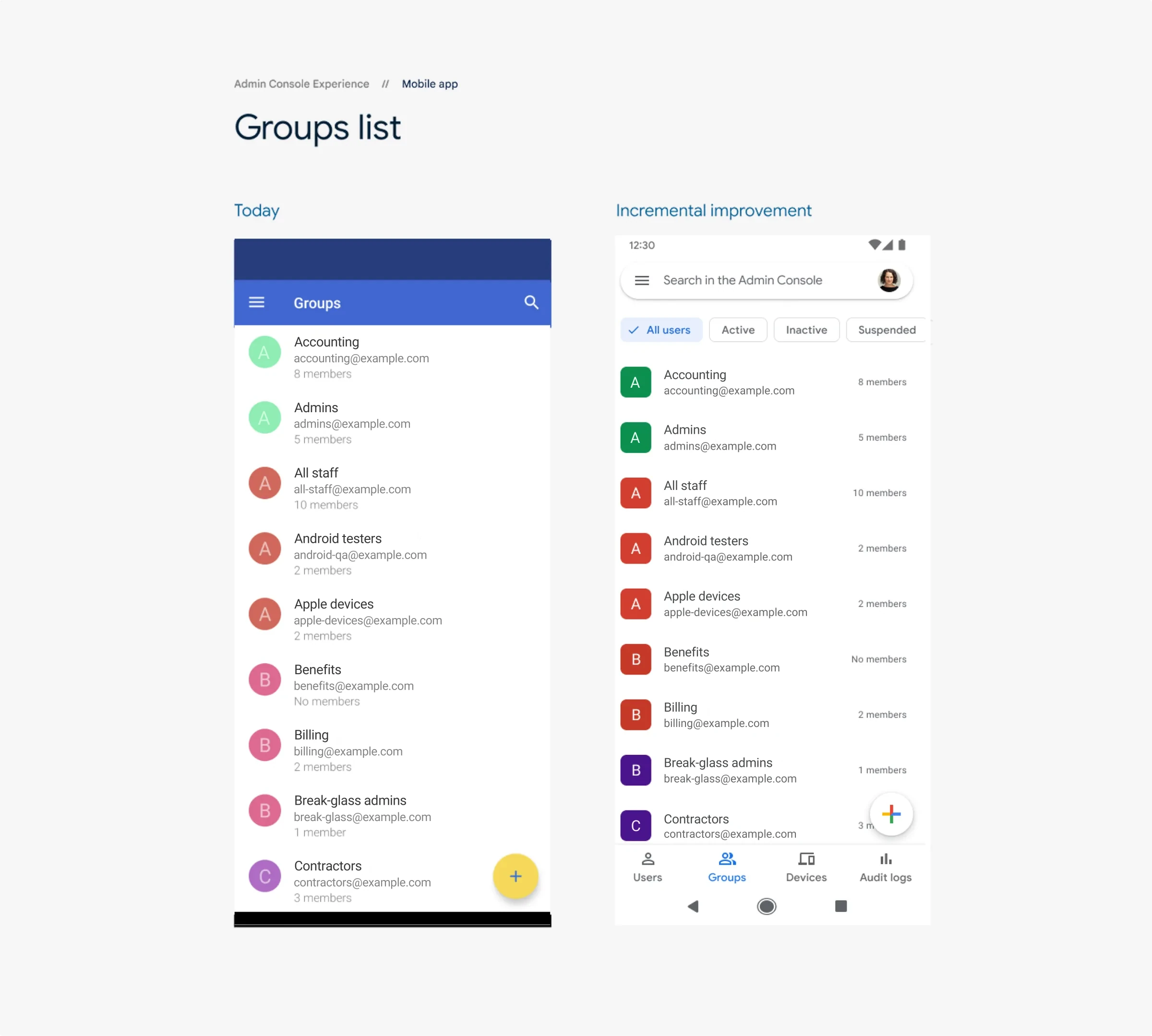 Google — Design Strategy