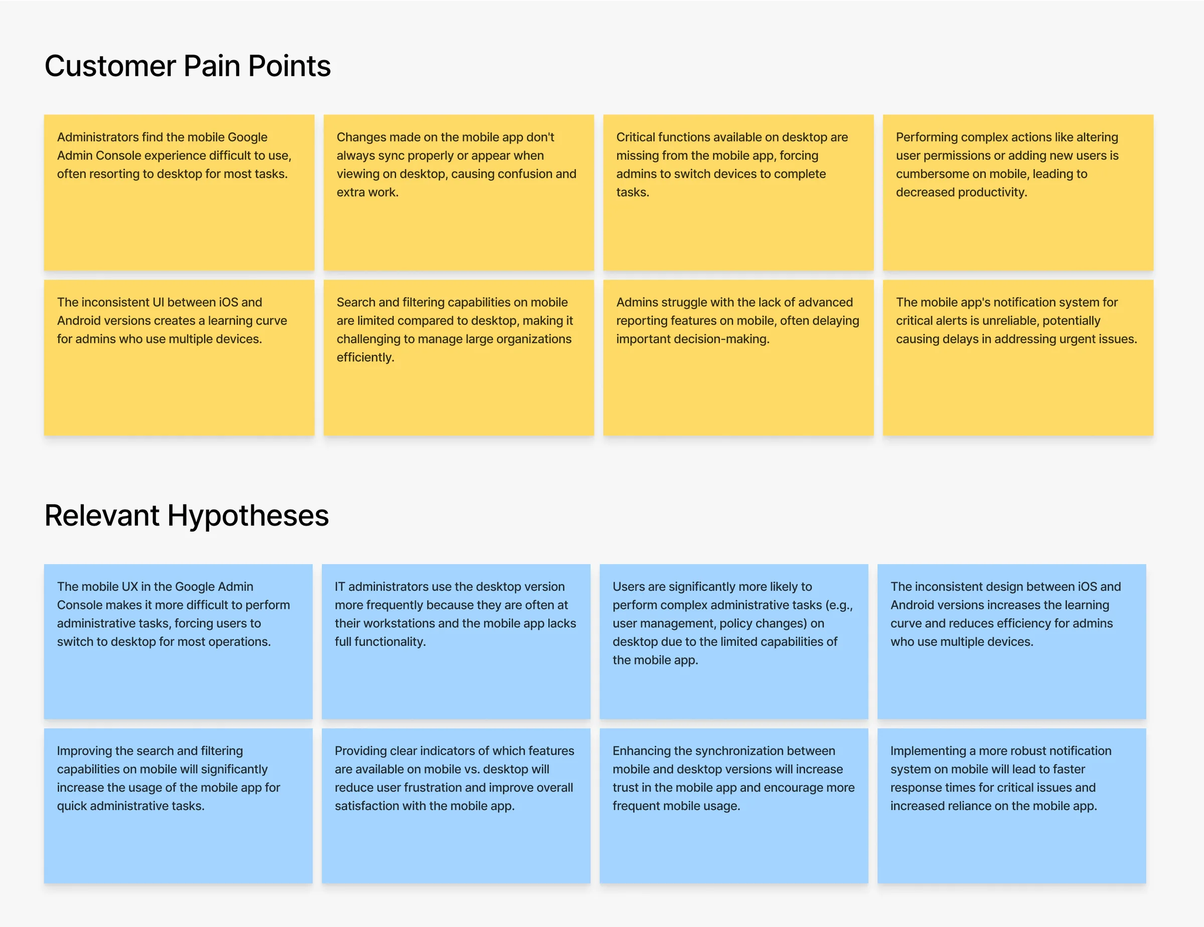 Google — Research and Analysis