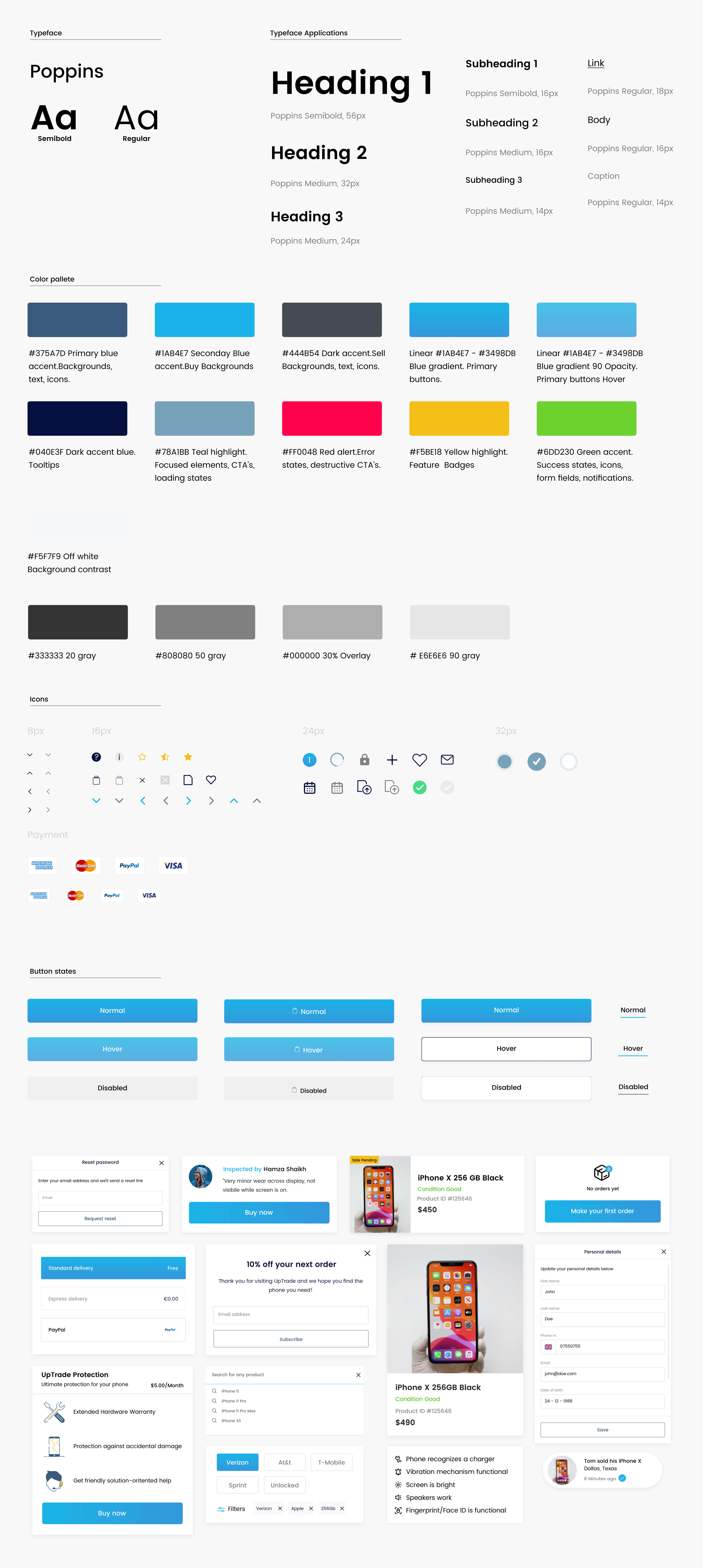 Uptrade — Visual Design